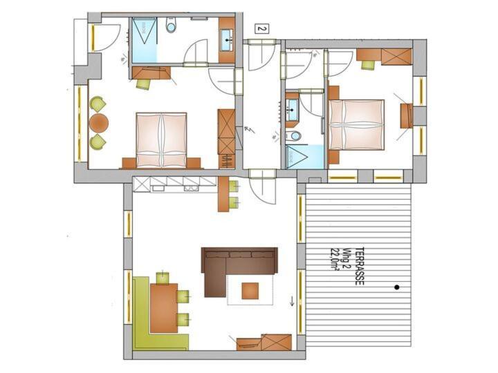 Appartement Schwab Ski In & Out シュラートミンク エクステリア 写真